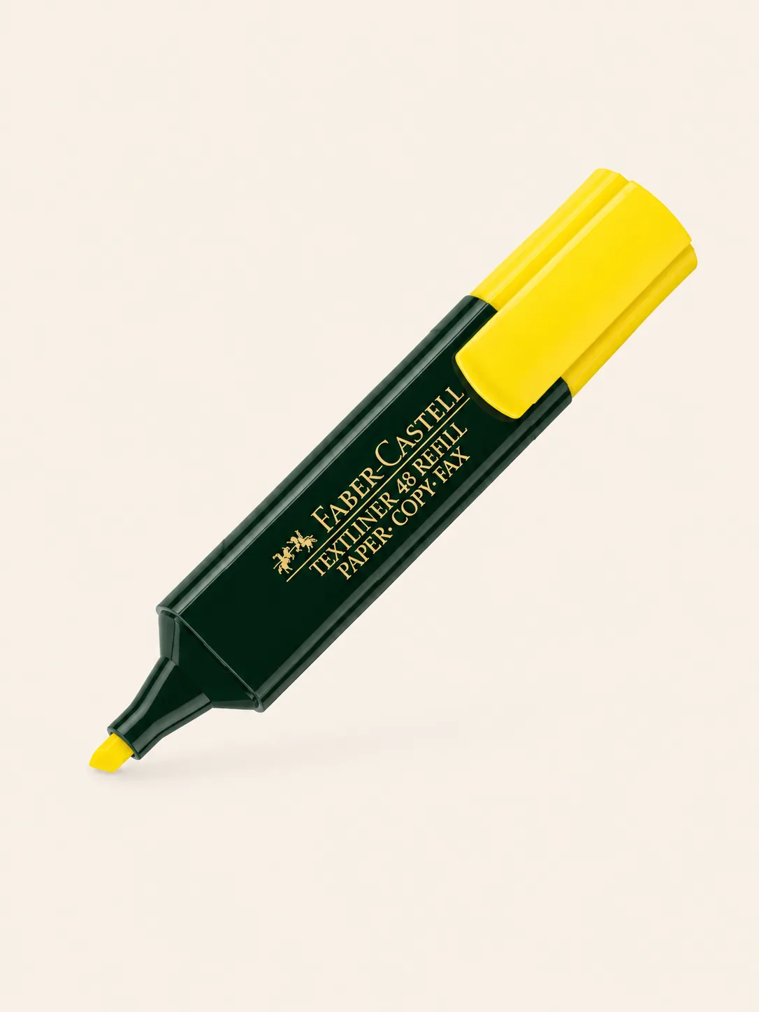 قلم تحديد فوسفوري (Highlighter) - أصفر