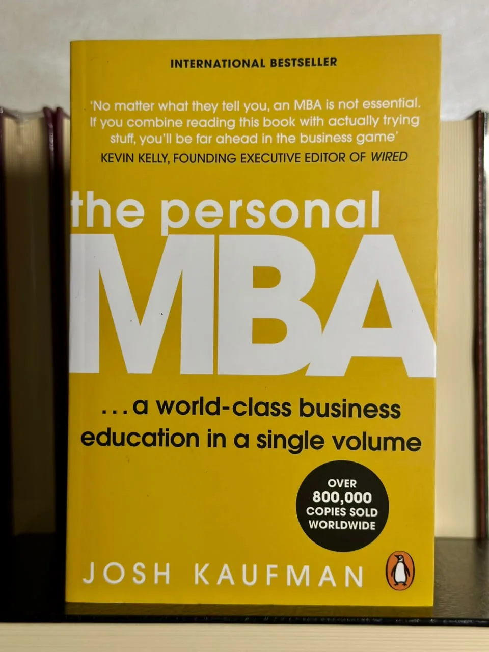 The personal MBA